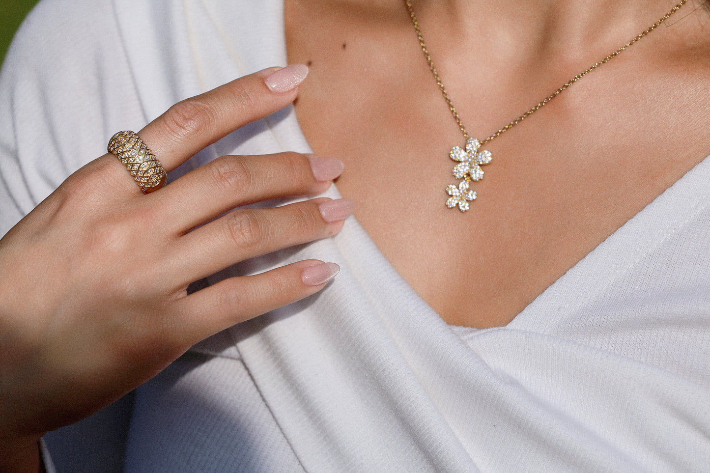 The Gilded Blossom Necklace