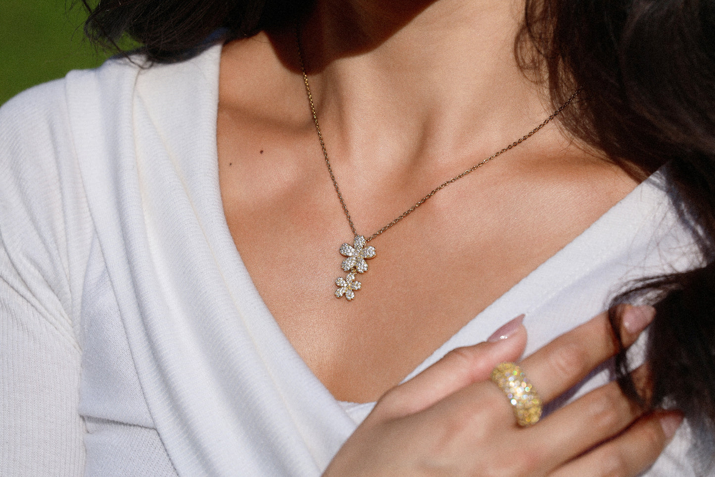The Gilded Blossom Necklace