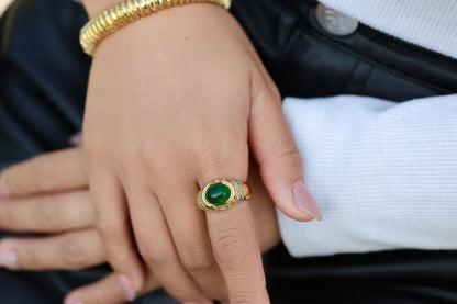 The Emerald Radiance Ring