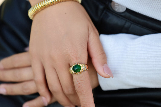 The Emerald Radiance Ring
