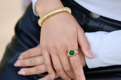 The Emerald Radiance Ring
