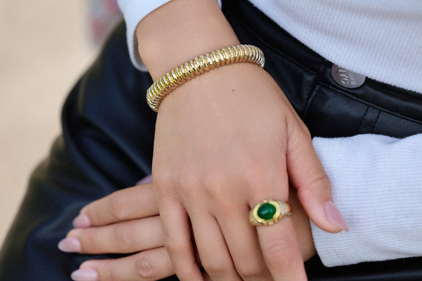 The Emerald Radiance Ring