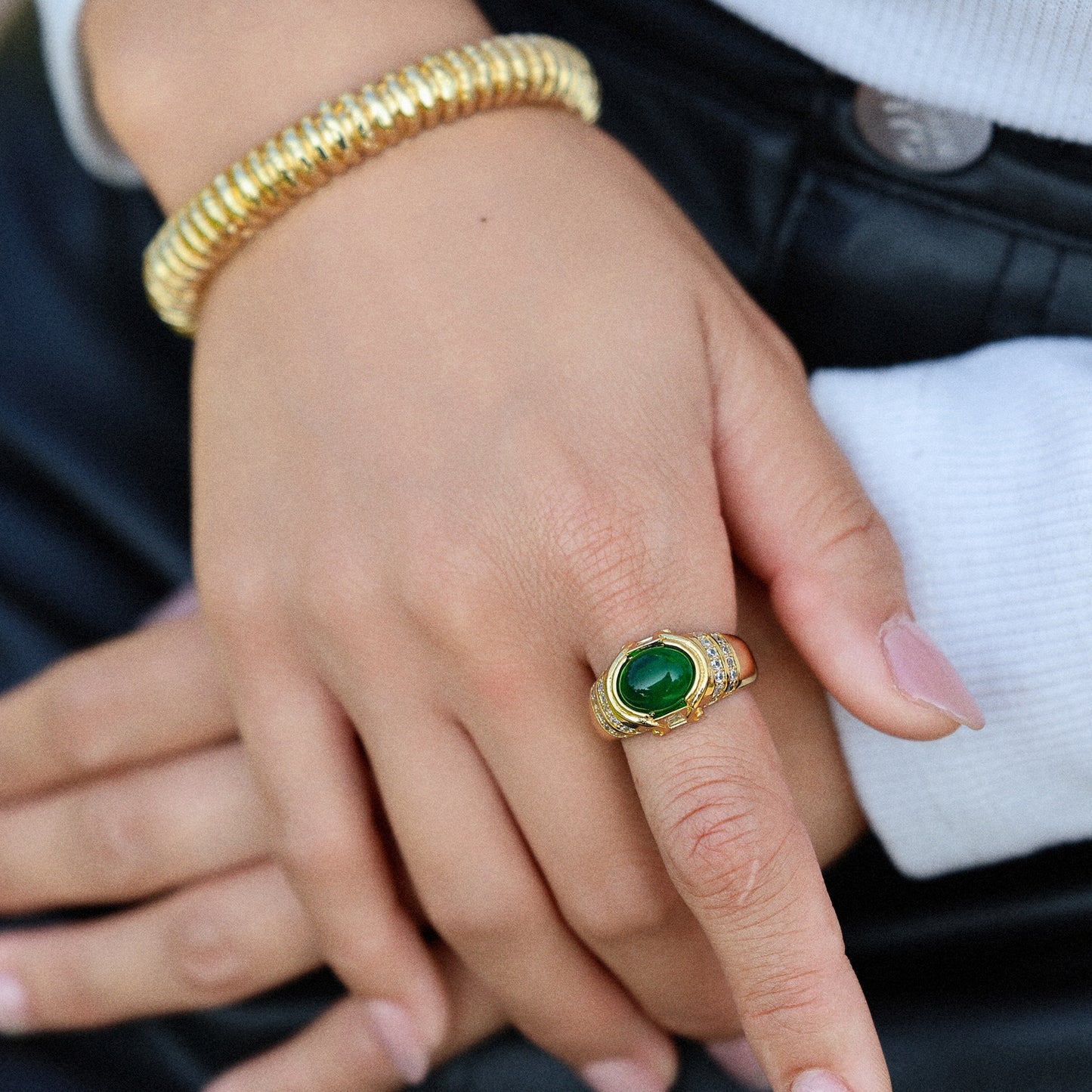 The Emerald Radiance Ring