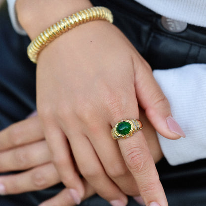 The Emerald Radiance Ring