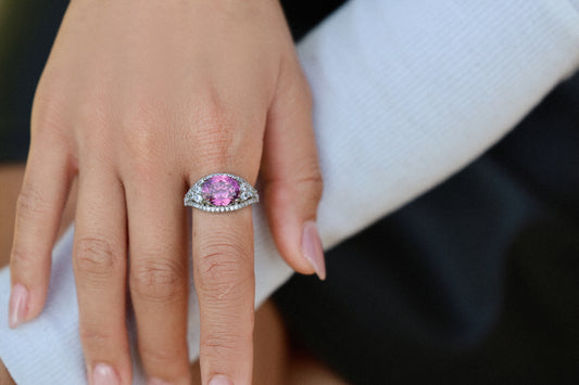 The Oval Tourmaline Ring