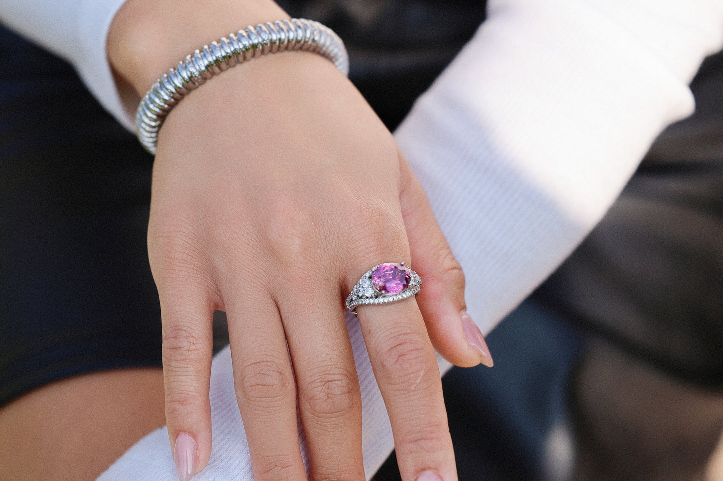 The Oval Tourmaline Ring