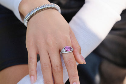 The Oval Tourmaline Ring