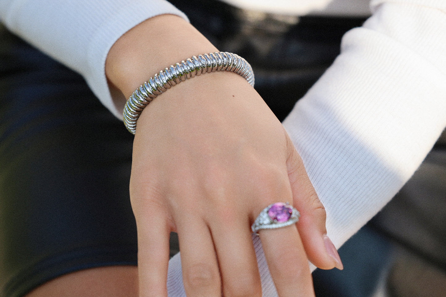 The Oval Tourmaline Ring