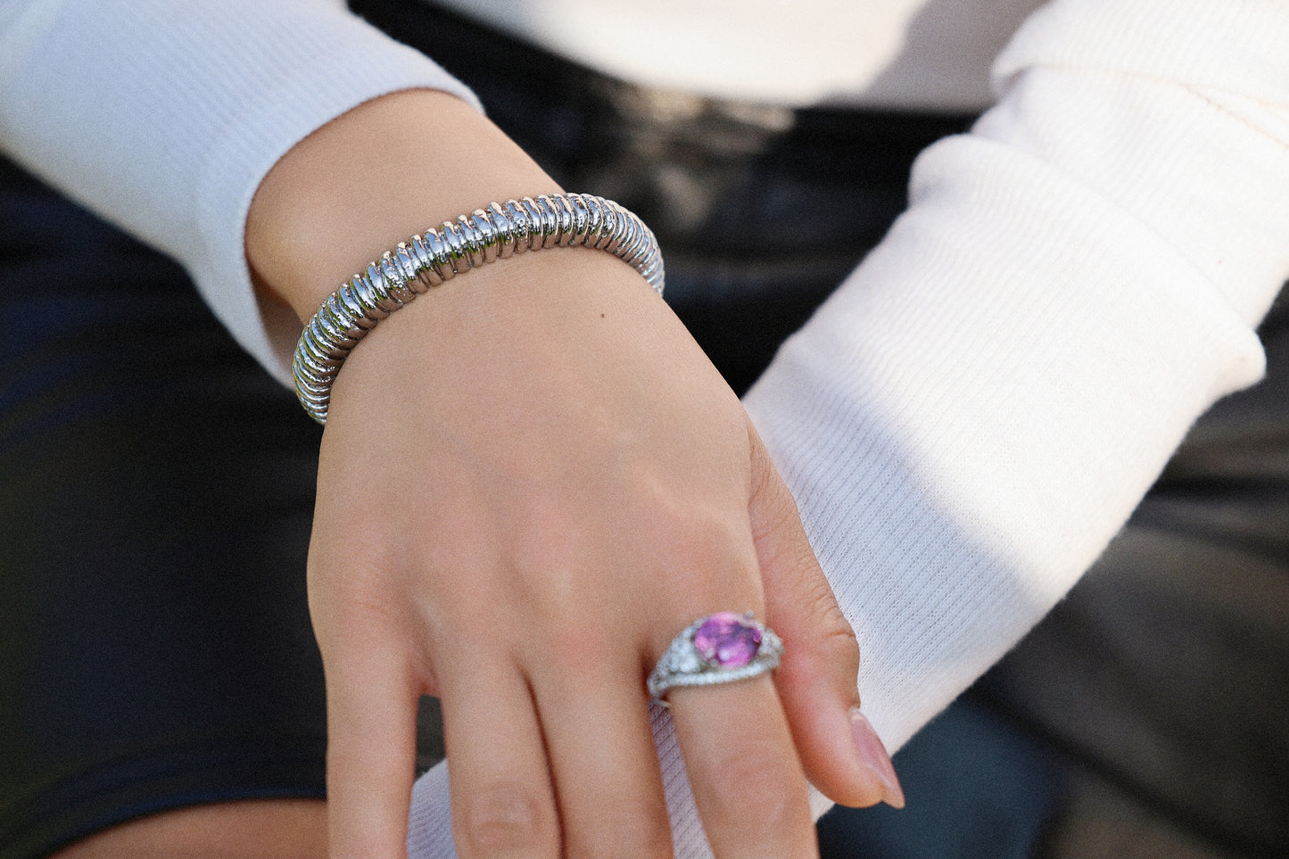 The Oval Tourmaline Ring