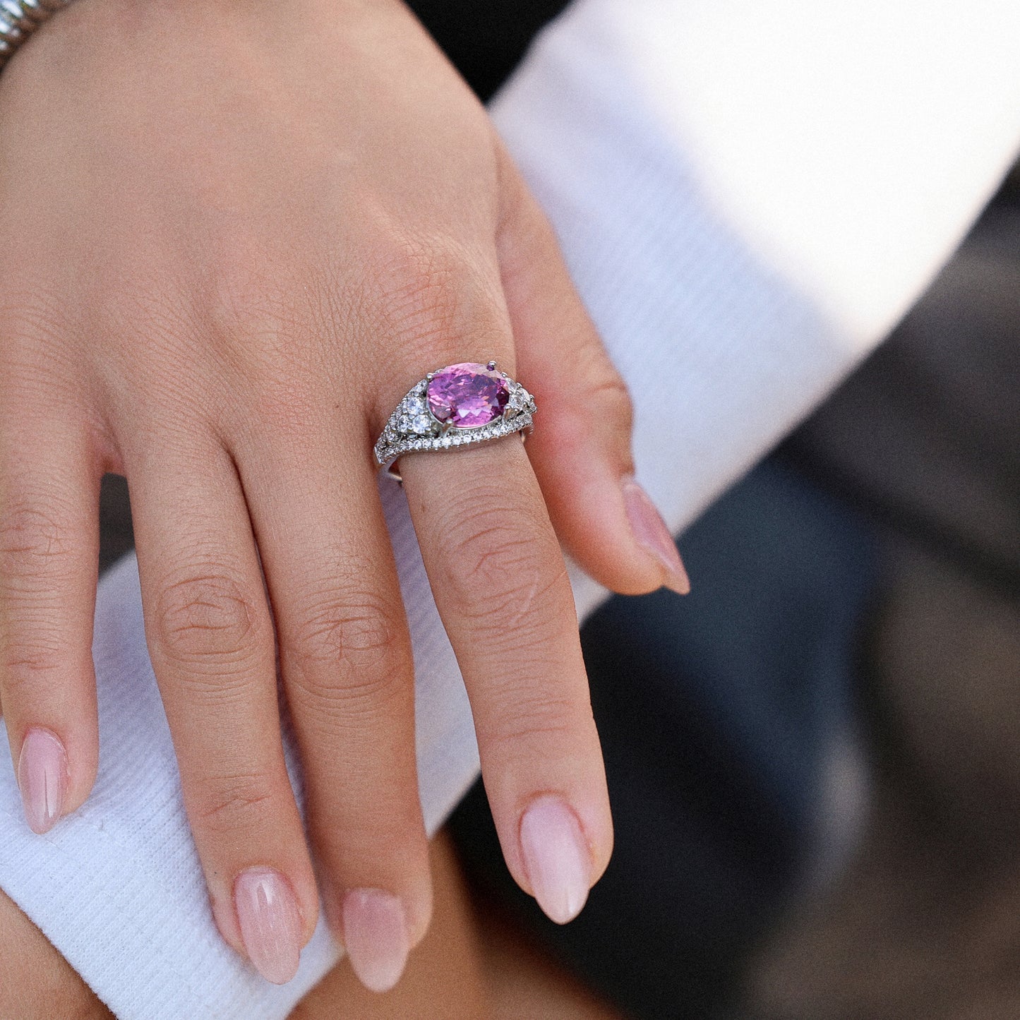 The Oval Tourmaline Ring