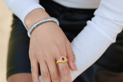 The Gypsy Ruby Ring