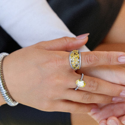 The Delicate Embrace Rings