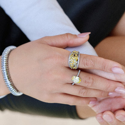 The Twinkling Duo Rings