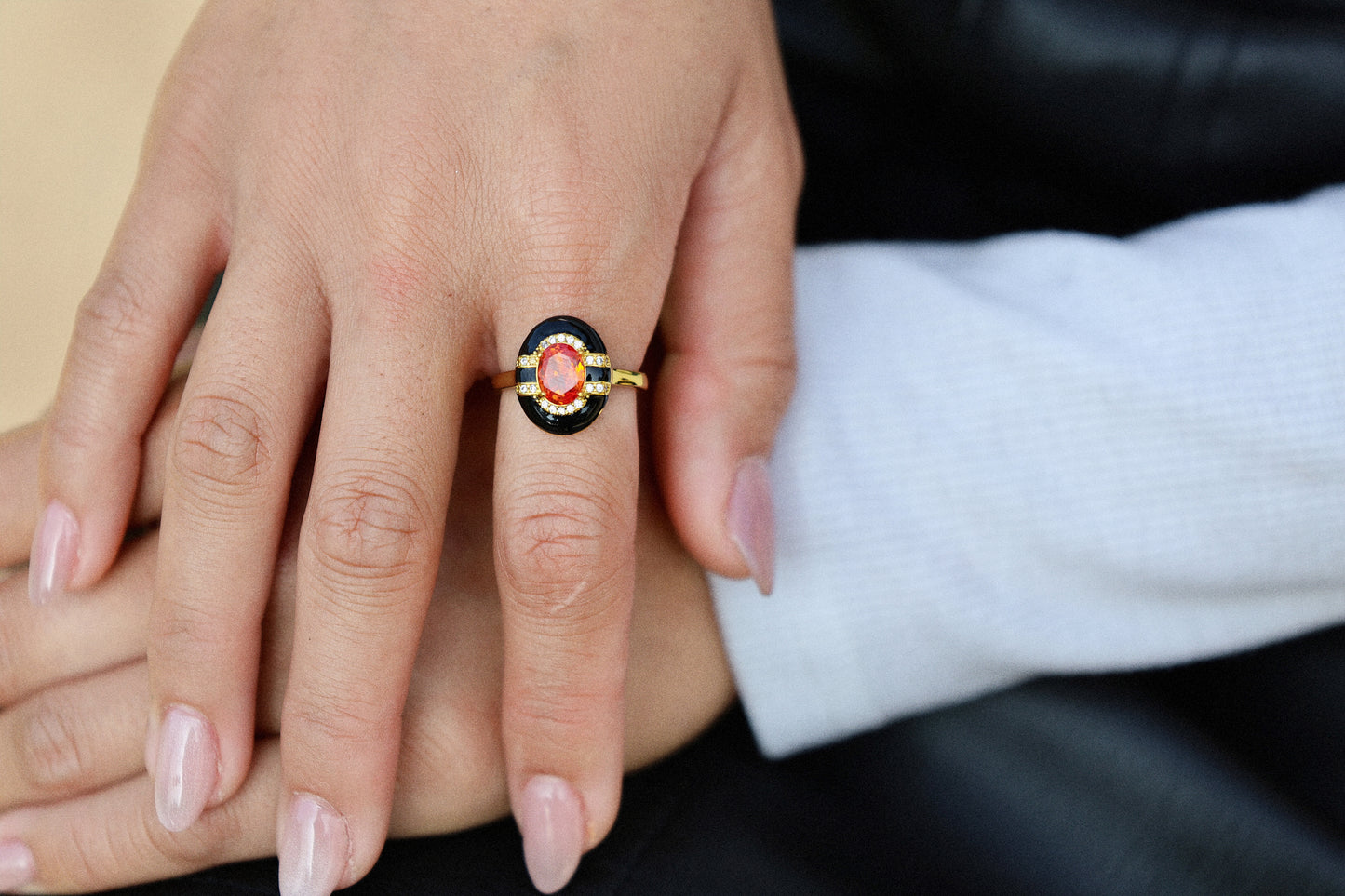 The Golden Ember Ring