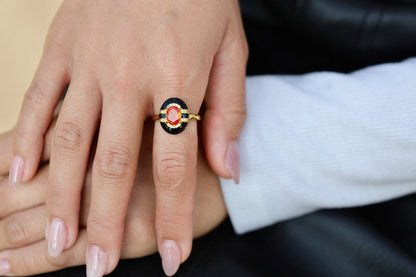 The Golden Ember Ring