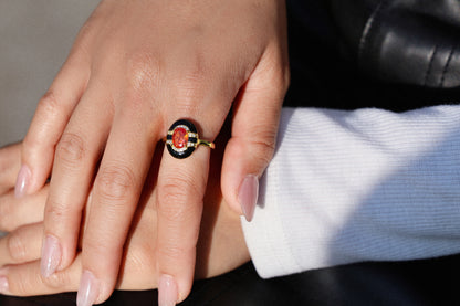 The Golden Ember Ring