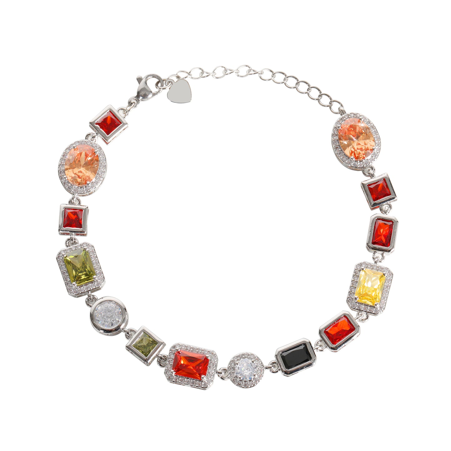 The Celestial Rainbow Bracelet- Silver