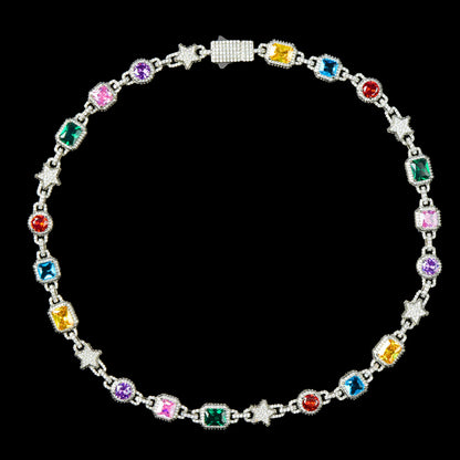 The Celestial Starfall Chain – Silver