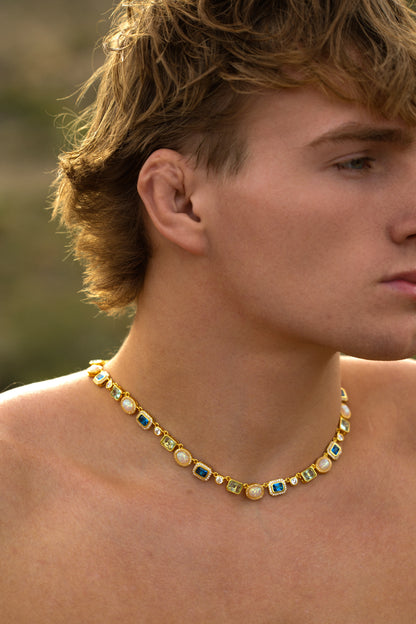 The Celestial Azure Tide Chain - Gold