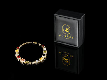 The Celestial Rainbow Bracelet- Gold