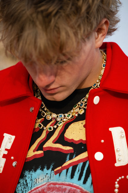 The Celestial Luxe Pearl Chain – Gold