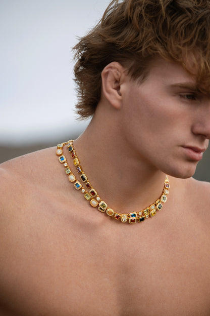 The Celestial Azure Tide Chain - Gold