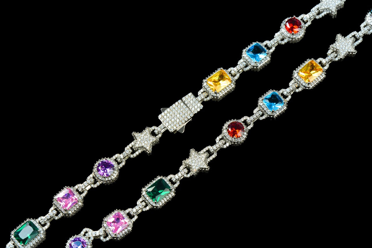 The Celestial Starfall Chain – Silver