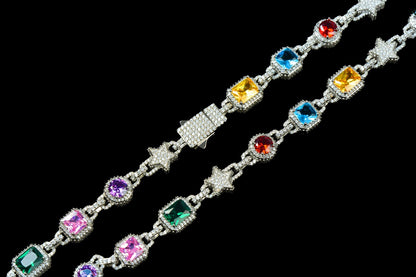 The Celestial Starfall Chain – Silver
