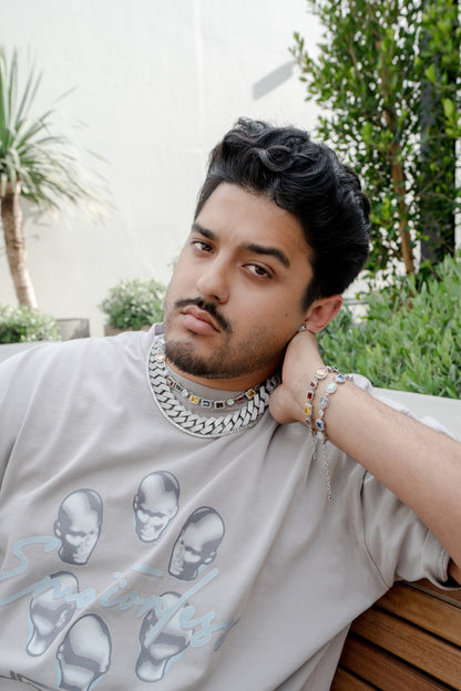 20MM Iced Cuban Chain – Razor Edge Edition Silver