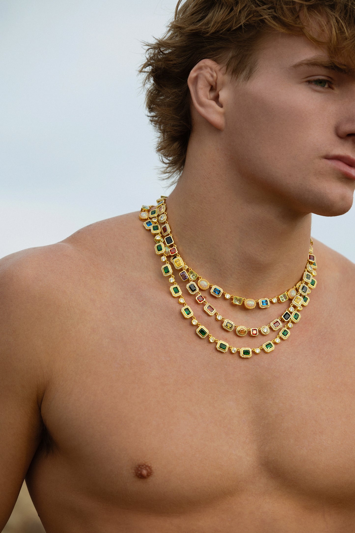 The Celestial Azure Tide Chain - Gold
