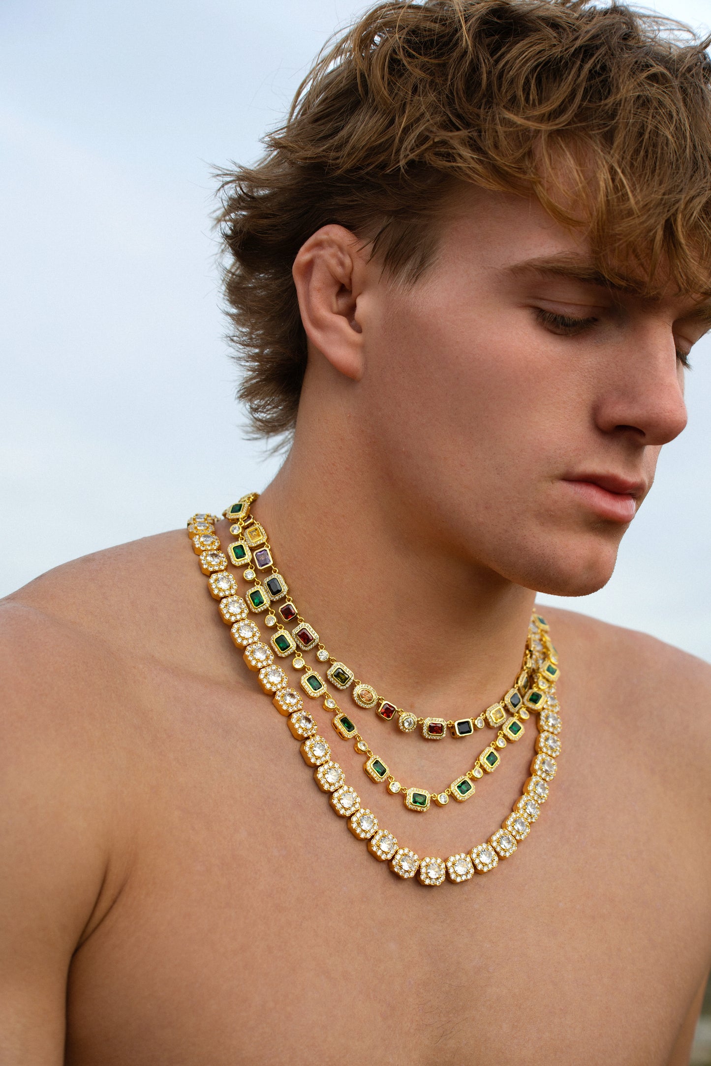 Honey Ice Brick Chain by ZS
