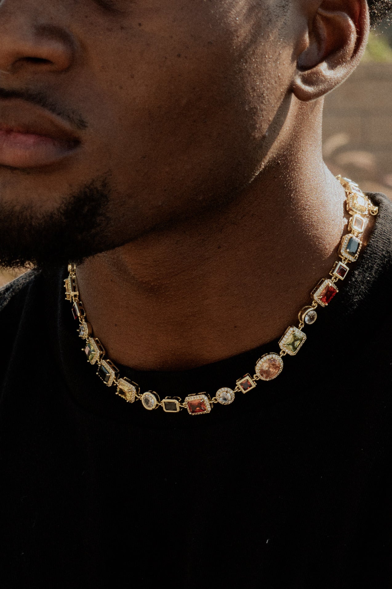 The Celestial Rainbow Chain- Gold