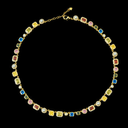 The Celestial Luxe Pearl Chain – Gold