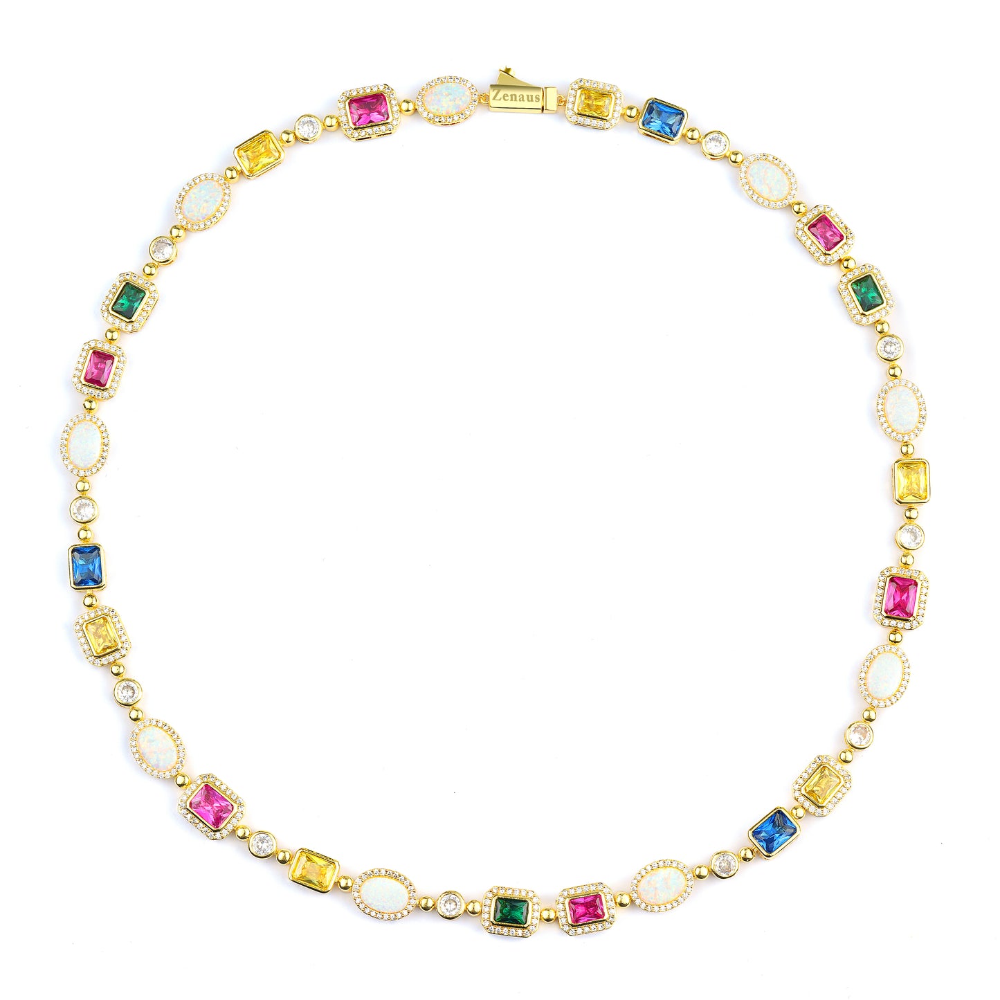 The Regal Gemstone Necklace