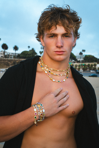 The Regal Gemstone Necklace