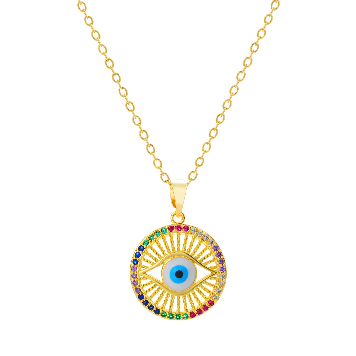 The Chakra Guardian Eye Necklace