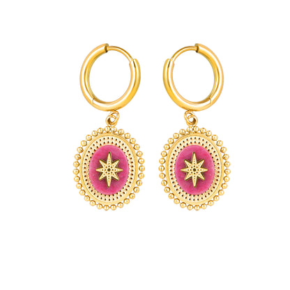 The Golden Sunburst Earrings