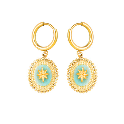 The Golden Aura Earrings