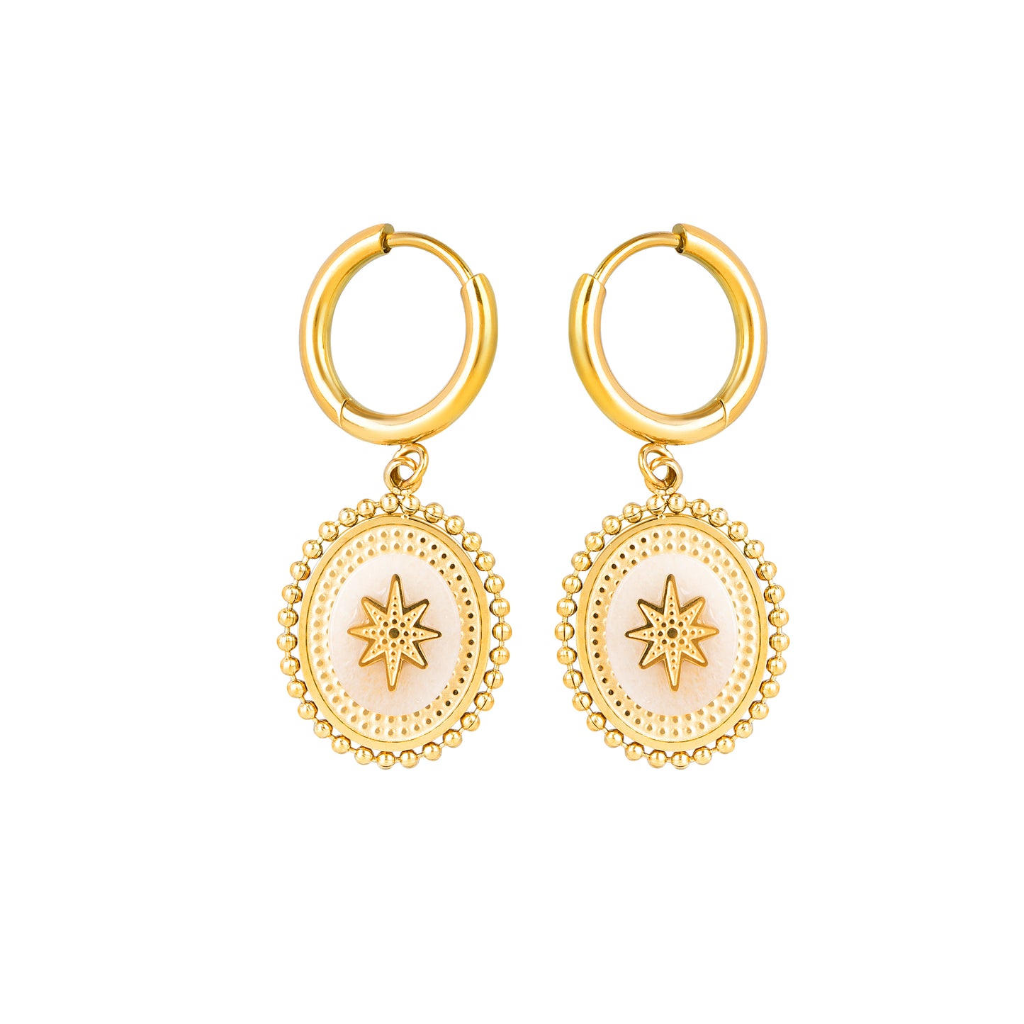 The Golden Charm Earrings