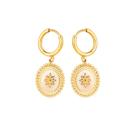 The Golden Charm Earrings