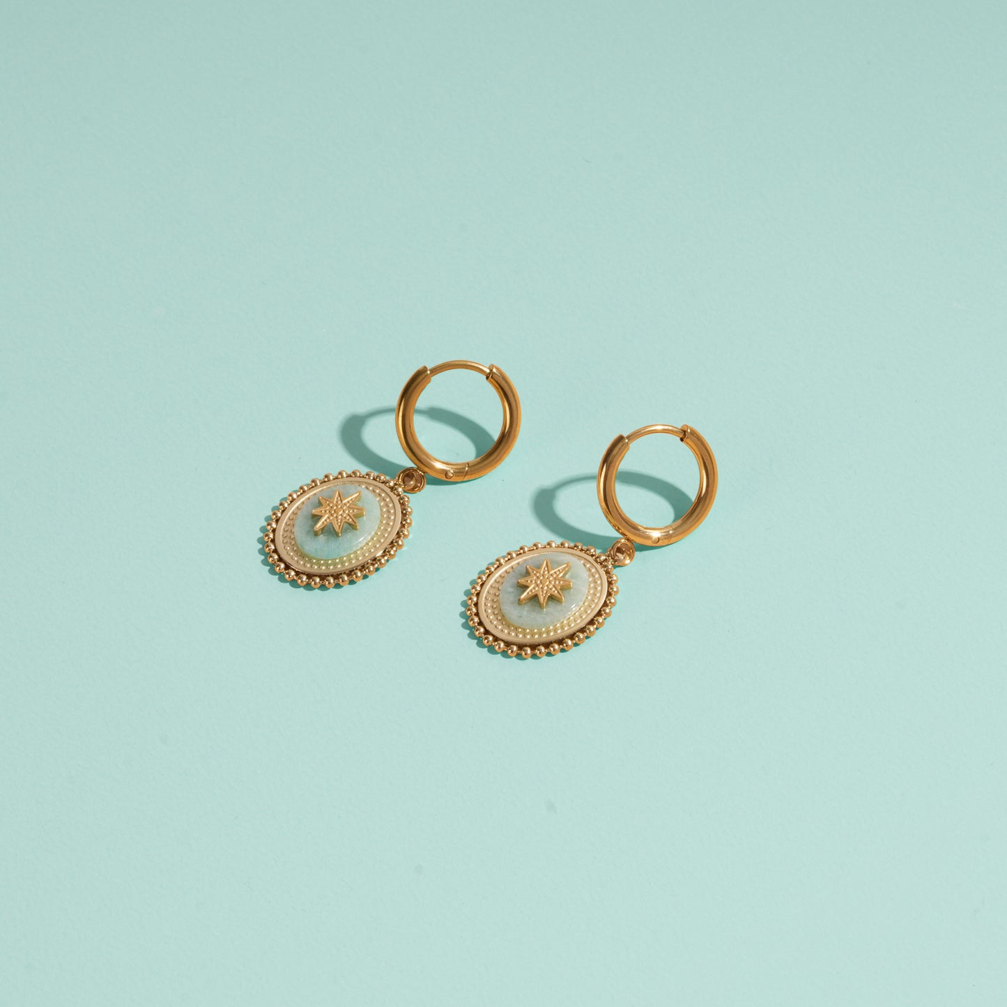 The Golden Aura Earrings