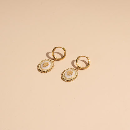 The Golden Charm Earrings