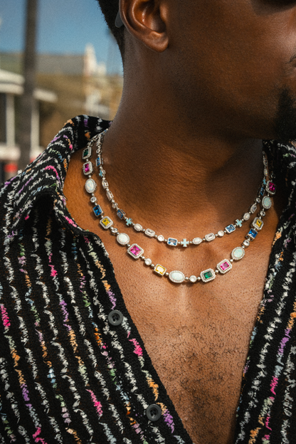 The ZS Divina Silver Necklace