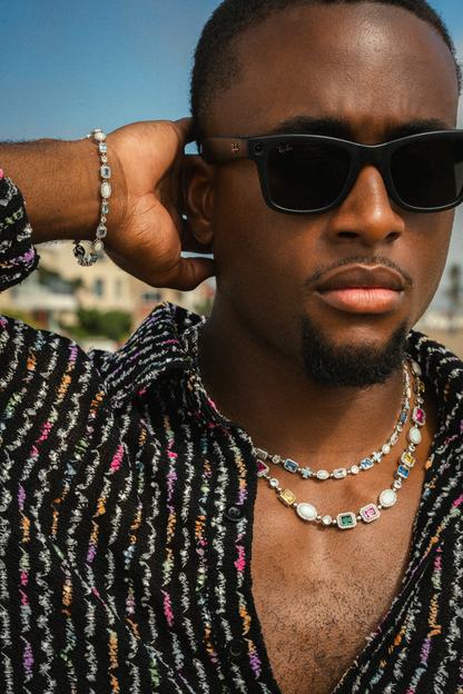 The ZS Divina Silver Necklace