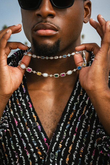 The ZS Divina Silver Necklace