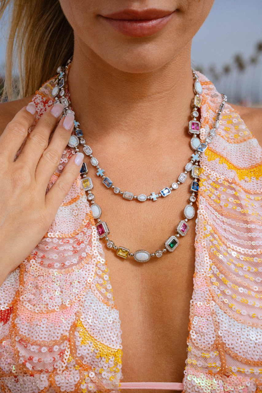 The ZS Divina Silver Necklace