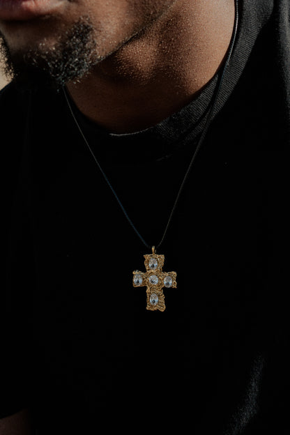 The Iced Grace Cross Pendant