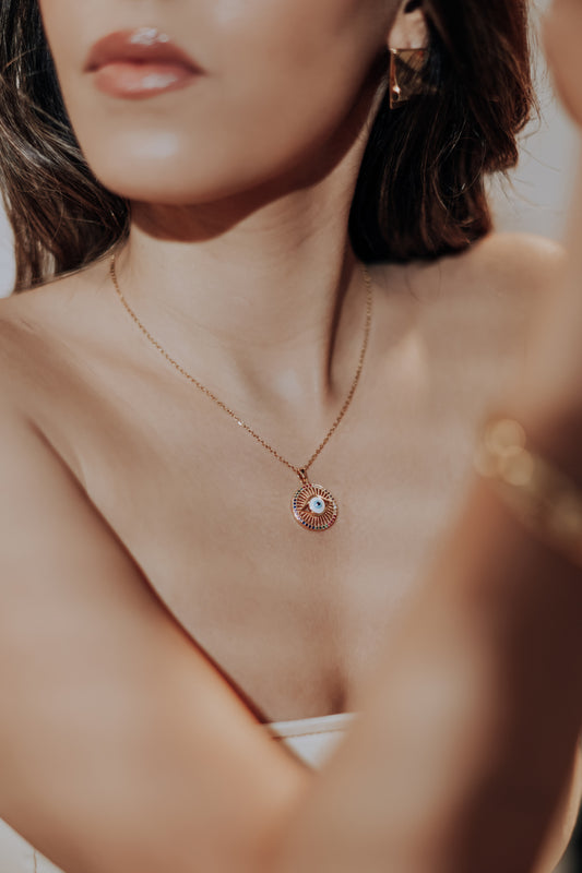 The Chakra Guardian Eye Necklace