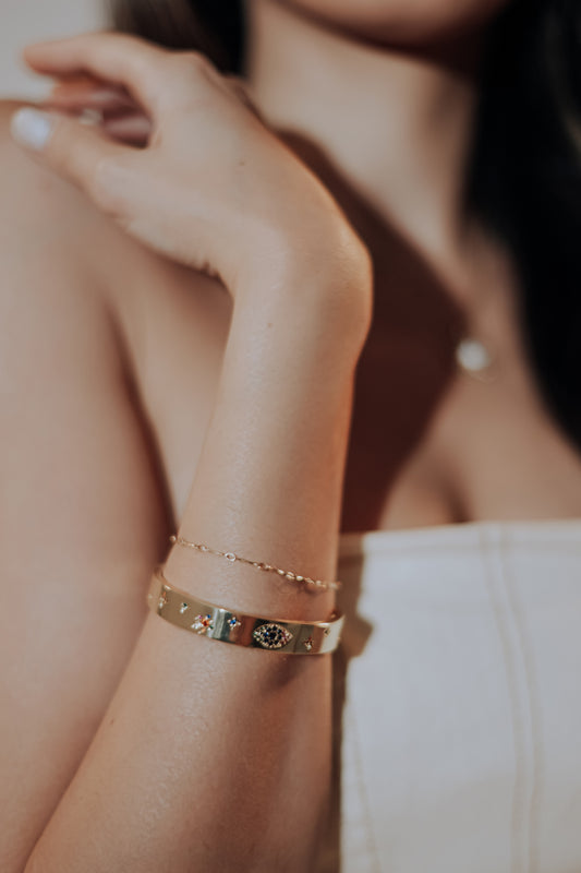 The Celestial Guardian Eye Bracelet