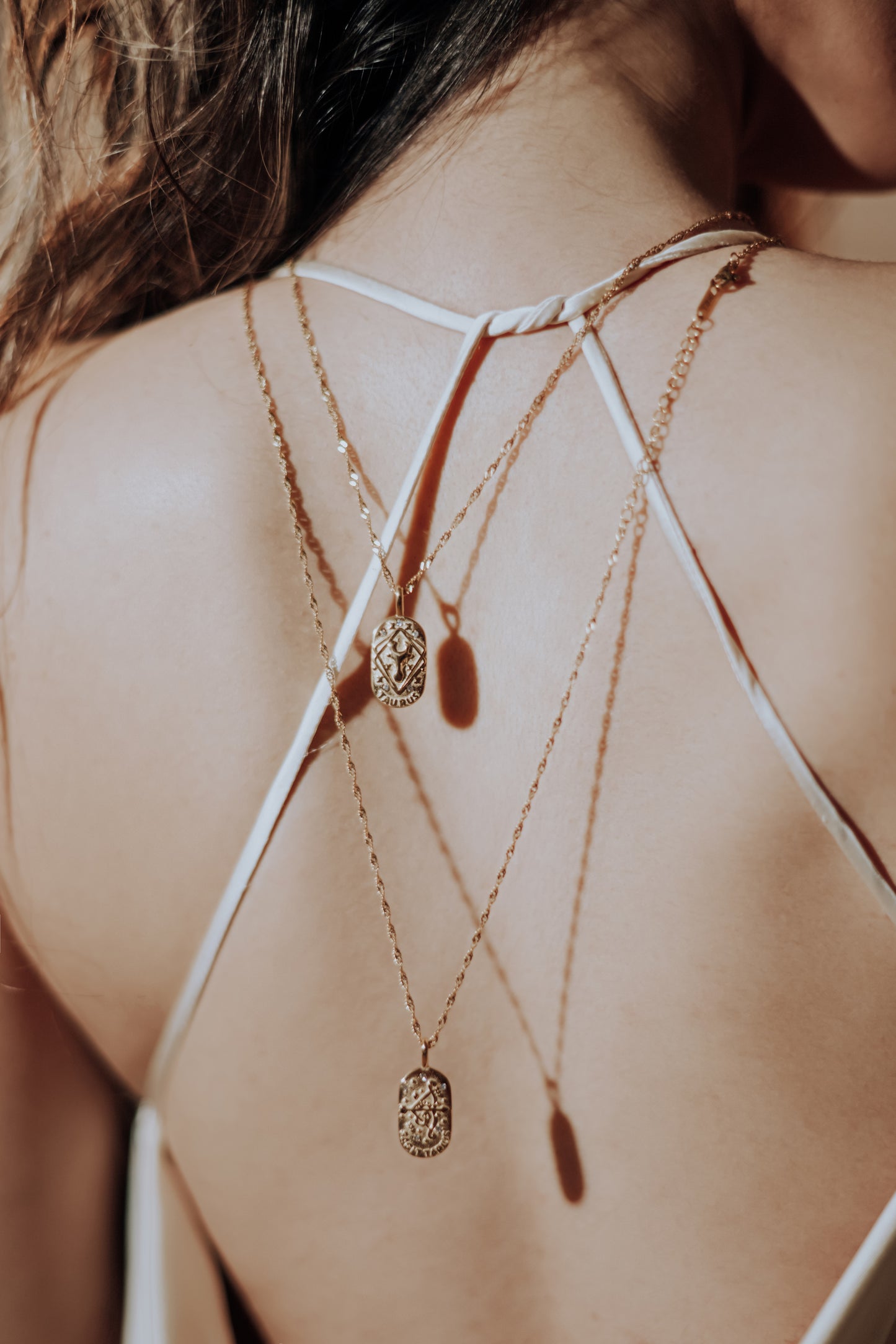 The Golden Zodiac Necklace - Sagittarius